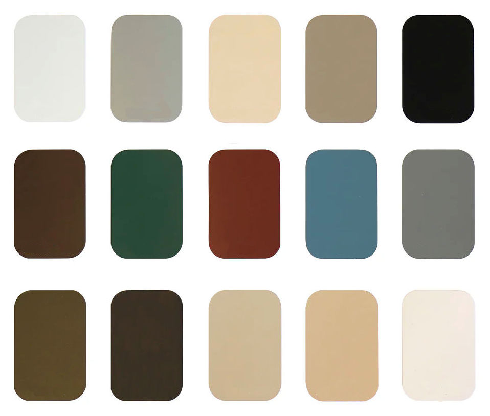 Seamless Rain Gutter color choices